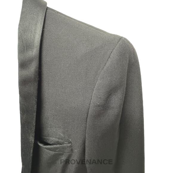 🔴 Saint Laurent Paris SLP Destroyed Tuxedo Dinner Jacket 44 - Picture 9 of 16